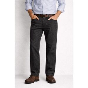 BRAX Cooper Fancy Pants Mens Dark Gray Regular Fit Trousers 36x29